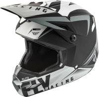 Fly Racing - Fly Racing Elite Vigilant Helmet - 73-8611-5 - Matte Black/Gray - Small - Image 1