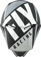 Fly Racing - Fly Racing Elite Vigilant Helmet - 73-8611-5 - Matte Black/Gray - Small - Image 3