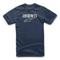 Alpinestars - Alpinestars Heritage Blaze T-Shirt - 1038-72002-70-2XL - Navy - 2XL - Image 1