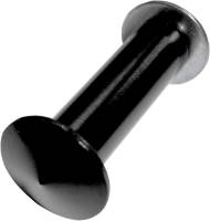 Joker Machine - Joker Machine Mirror Hole Plugs for Joker Hand Controls - Black Anodized - 03-022B - Image 1