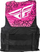 Fly Racing - Fly Racing Nylon Floatation Vest - 112224-105-110-18 - Pink/Black - 3XL - Image 2