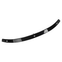 Kuryakyn - Kuryakyn Smooth Windshield Trim - Gloss Black - 1389 - Image 1
