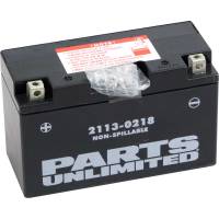 Parts Unlimited - Parts Unlimited AGM Factory Activated Maintenance-Free Battery - CT7B-4 - Image 1