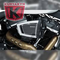 Kuryakyn - Kuryakyn Hypercharger ES Air Clear Kit - Chrome and Black - 9377 - Image 1