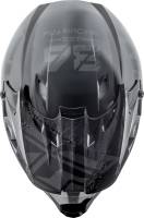 Fly Racing - Fly Racing Kinetic Burnish Helmet  - 73-3390-4-XS - Gray/Black - X-Small - Image 4