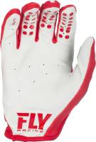 Fly Racing - Fly Racing Lite Gloves - 371-01207 - Red/Gray - 7 - Image 2