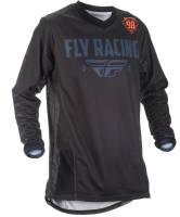 Fly Racing - Fly Racing Patrol Jersey - 371-6492X - Black/Gray - 2XL - Image 1