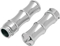 Accutronix - Accutronix Elite Chrome Billet Grips - Gothic Style - GR100-SGC - Image 1