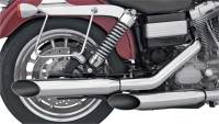 Khrome Werks - Khrome Werks 3in. HP-Plus Slip-On Mufflers - Slash Cut - Chrome - 202310 - Image 1