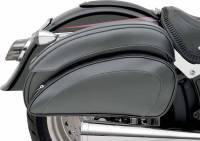 Saddlemen - Saddlemen Cruisn Deluxe Saddlebag Set with Chrome Saddlebag Supports - 3501-0718 - Image 3