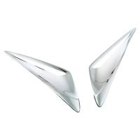 Show Chrome - Show Chrome Windshield Garnish Vent Accents - Chrome - 52-796 - Image 1