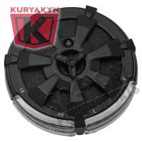 Kuryakyn - Kuryakyn Alley Cat LED Fuel and Battery Gauge - Gloss Black - 7383 - Image 1