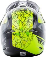 Fly Racing - Fly Racing Kinetic Crux Helmet - 73-33852X - Black/Gray/Hi-Vis - 2XL - Image 3