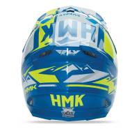 Fly Racing - Fly Racing F2 Carbon Pro Cross Helmet - 73-49282X - Blue/Hi-Vis - 2XL - Image 4
