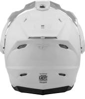 Fly Racing - Fly Racing Trekker Solid Helmet - 73-7013XS - White - X-Small - Image 2