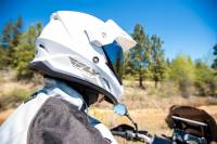 Fly Racing - Fly Racing Trekker Solid Helmet - 73-7013XS - White - X-Small - Image 6