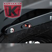 Kuryakyn - Kuryakyn Atto Rear Marker Light by Kellermann - Clear Lens/Red/Red LED/Satin Black Housing - 2575 - Image 6