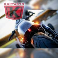 Kuryakyn - Kuryakyn Atto Rear Marker Light by Kellermann - Clear Lens/Red/Red LED/Satin Black Housing - 2575 - Image 8
