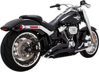 Vance & Hines - Vance & Hines Big Radius 2-Into-2 Exhaust System - Black - 46075 - Image 2
