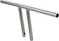 Drag Specialties - Drag Specialties 1in. T-Bar Handlebar - 10in. - Chrome - 0601-4221 - Image 2