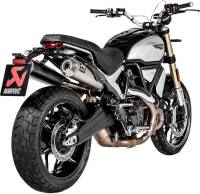 Akrapovic - Akrapovic Slip-On Line Dual Mufflers - Titanium - S-D11SO4-HBFGT - Image 1