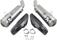 Akrapovic - Akrapovic Slip-On Line Dual Mufflers - Titanium - S-D11SO4-HBFGT - Image 2