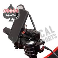 Klock Werks - Klock Werks iOmounts Handlebar Perch Mount Kit - Left Hand - Black - KWD-01-0381 - Image 3