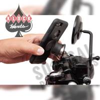 Klock Werks - Klock Werks iOmounts Handlebar Perch Mount Kit - Left Hand - Black - KWD-01-0381 - Image 5