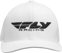 Fly Racing - Fly Racing Podium Youth Hat - 351-0384Y - White - OSFM - Image 2