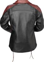 Z1R - Z1R Combiner Womens Jacket - 2813-1012 - Black/Red - Large - Image 2