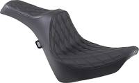 Drag Specialties - Drag Specialties Predator III Seat - Double Diamond - Black Thread - 0802-1145 - Image 1