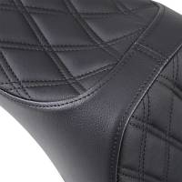 Drag Specialties - Drag Specialties Predator III Seat - Double Diamond - Black Thread - 0802-1145 - Image 3