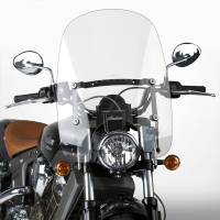 National Cycle - National Cycle Spartan Quick Release Windshield - Clear - N21203 - Image 1