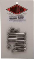 Diamond Engineering - Diamond Engineering Transmission Side Cover 12-Point Polished Stainless Engine Bolt Kit - PB822S - Image 2