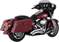 Vance & Hines - Vance & Hines Big Radius 2-Into-2 Exhaust System - Chrome - 26042 - Image 1