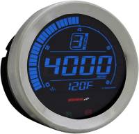 Koso North America - Koso North America 4in. Tachometer Gauge - Chrome - BA051100 - Image 1