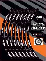 DCOR - DCOR Rim Decal - KTM 19in. - Rear - 40-80-203 - Image 1