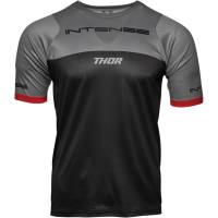 Thor - Thor Intense Assist Short Sleeve Team Jersey - 5120-0061 - Black/Gray - 2XL - Image 1