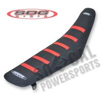 SDG - SDG 6-Rib Gripper Seat Cover - Black/Red Ribs - 95937RK - Image 1