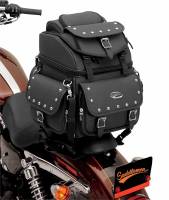 Saddlemen - Saddlemen BR1800EX/S Combination Backrest, Seat and Sissy Bar Bag with Studs - 3515-0119 - Image 5