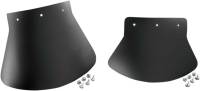 Drag Specialties - Drag Specialties Rubber Mud Flaps - Large - Plain - DS-393701 - Image 2