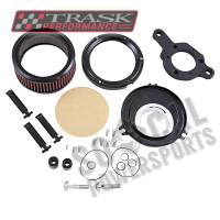 Trask Performance - Trask Performance Assault Charge High-Flow Air Cleaner - Gloss Black Powdercoat - TM-1023GBK - Image 2