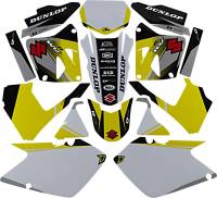 DCOR - DCOR COR 9 Suzuki Complete Graphics Kit - White - 20-40-127 - Image 1
