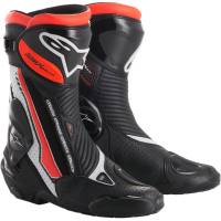 Alpinestars - Alpinestars SMX Plus Non-Vented Boots - 2221015-235-36 - White/Black/Fluo Red - 3.5 - Image 1