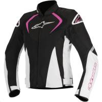 Alpinestars - Alpinestars Stella T-Jaws Air Womens Jacket - 331151712392X - Black/White/Pink - 2XL - Image 1