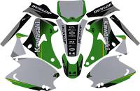 DCOR - DCOR COR 9 Kawasaki Complete Graphics Kit - White - 20-20-127 - Image 1