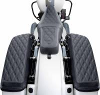 Saddlemen - Saddlemen Lattice Stitch Saddlebag Lid Cover - L870-14-LS - Image 2