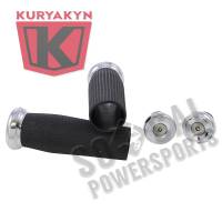 Kuryakyn - Kuryakyn Thresher Grips - Chrome - 5948 - Image 3