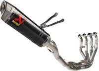 Akrapovic - Akrapovic Racing Line Complete Exhaust System - 4/2/1 Header - Carbon Fiber Muffler - Titanium End Cap - S-K10R10-RC - Image 2