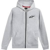 Alpinestars - Alpinestars Ageless Chest Hoodie - 1212-536001126L - Heather Gray/Black - Large - Image 1